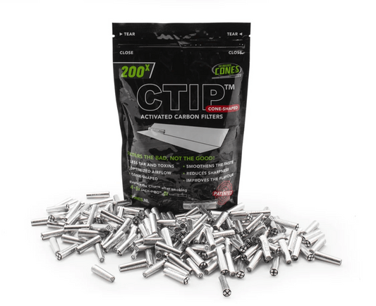 CTIP - Aktiivihiilifiltterit 6-7mm 200kpl - Ghost Town Seeds