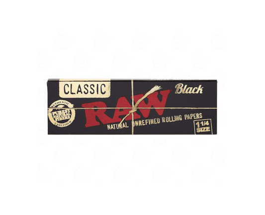 RAW - Black Classic Lyhyet Paperit - Ghost Town Seeds